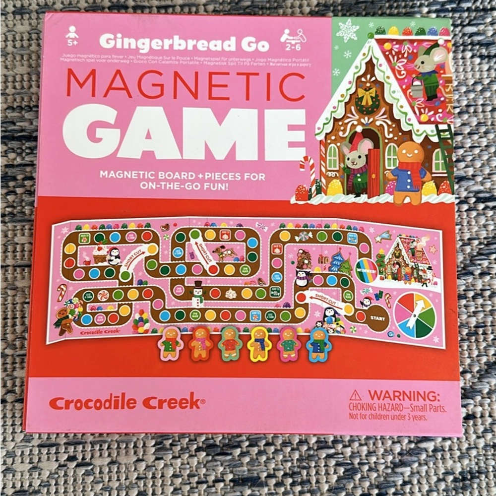 Gingerbread Go Magnetic Game